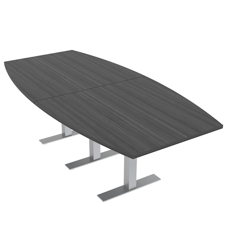Skutchi Designs 45 in W, 96 in L, 29 in H, Engineered Wood Top, Grey HAR-BOT-46x93-T-ASIANNIGHT